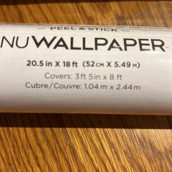 Peel and stick wall paper. Shiplap - Picture 4 of 4